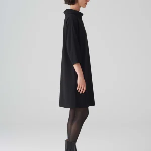 OPUS Jerseykleid Wabyna Schwarz Online Bestellen^Damen Kleider