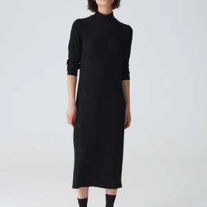 OPUS Jerseykleid Wipona Schwarz Online Bestellen^Damen Kleider