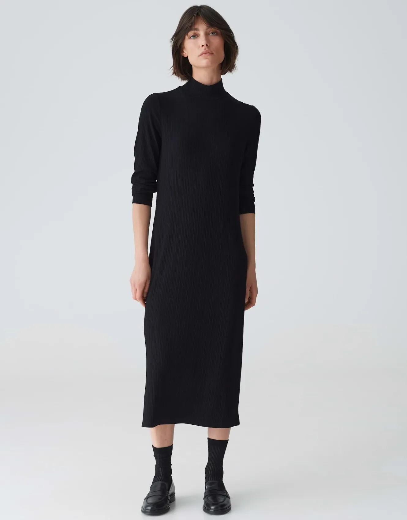 jerseykleid_wipona_schwarz_online_bestellen_1.webp OPUS Jerseykleid Wipona Schwarz Online Bestellen^Damen Kleider