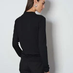 OPUS Jerseyshirt Karinn Schwarz Online Bestellen^Damen Basics | Shirts