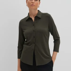OPUS Jerseyshirt Kelly Solid Grün Online Bestellen^Damen Shirts | Blusen