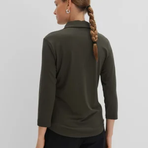 OPUS Jerseyshirt Kelly Solid Grün Online Bestellen^Damen Shirts | Blusen