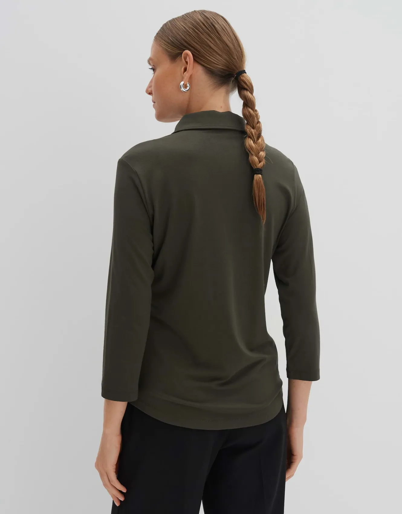 jerseyshirt_kelly_solid_grn_online_bestellen_2.webp OPUS Jerseyshirt Kelly Solid Grün Online Bestellen^Damen Shirts | Blusen