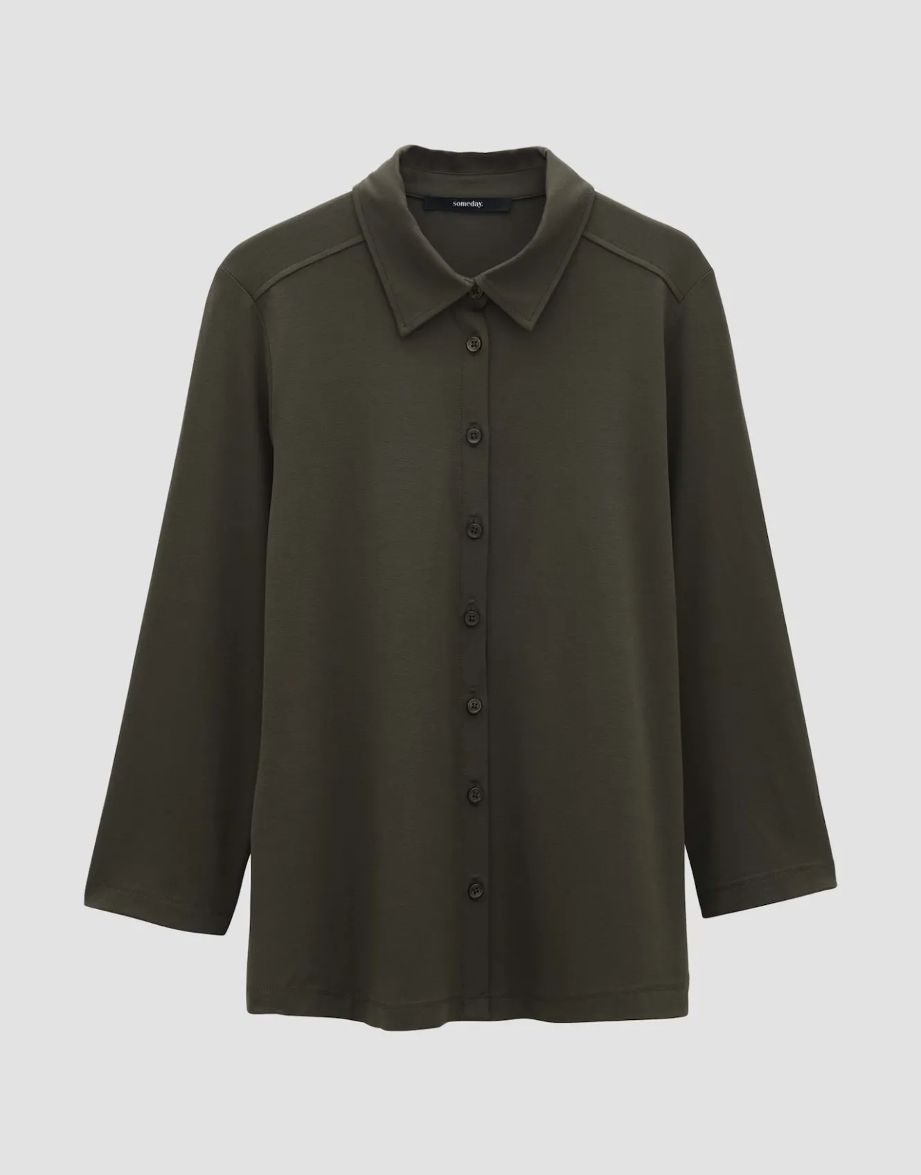 jerseyshirt_kelly_solid_grn_online_bestellen_6.webp OPUS Jerseyshirt Kelly Solid Grün Online Bestellen^Damen Shirts | Blusen