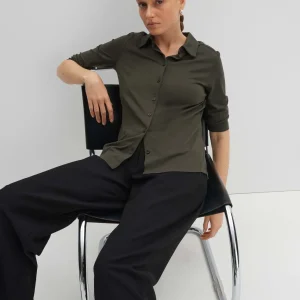 OPUS Jerseyshirt Kelly Solid Grün Online Bestellen^Damen Shirts | Blusen