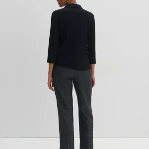OPUS Jerseyshirt Kelly Solid Schwarz Online Bestellen^Damen Shirts | Blusen
