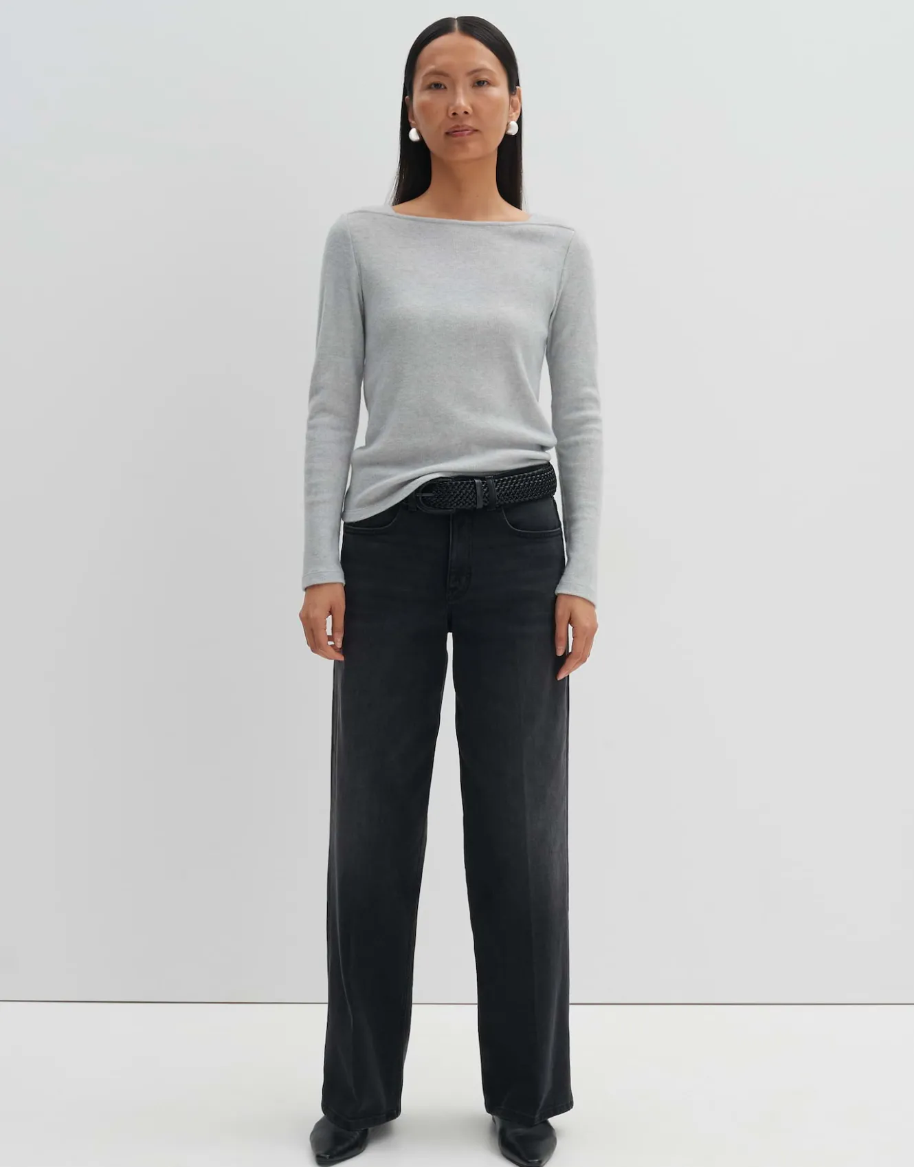 jerseyshirt_kosie_grau_online_bestellen_0.webp OPUS Jerseyshirt Kosie Grau Online Bestellen^Damen Shirts
