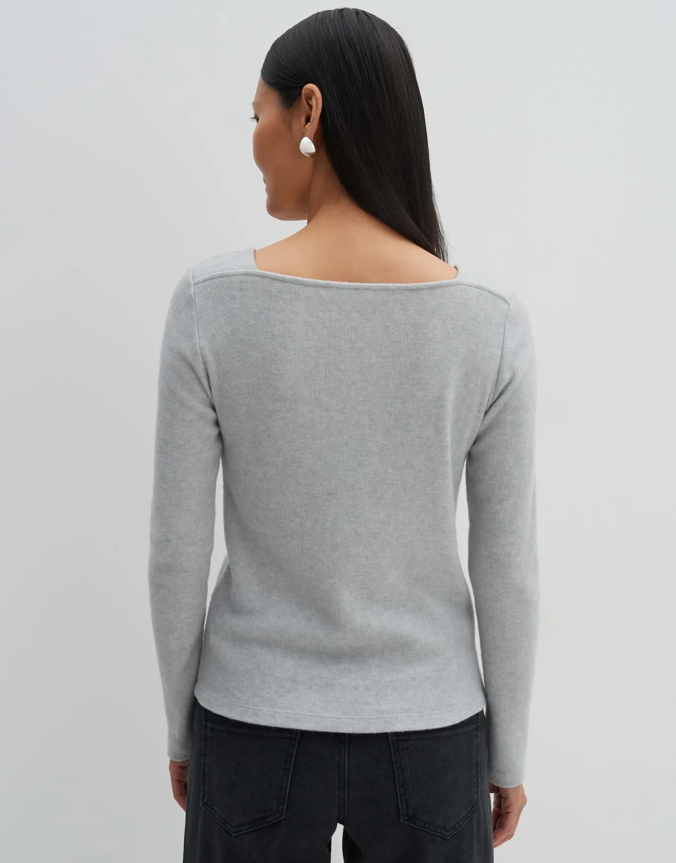 jerseyshirt_kosie_grau_online_bestellen_2.webp OPUS Jerseyshirt Kosie Grau Online Bestellen^Damen Shirts