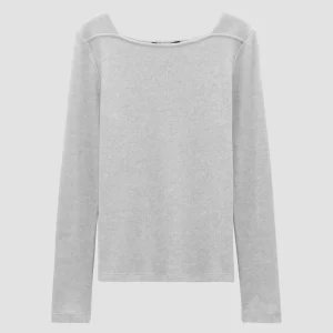 OPUS Jerseyshirt Kosie Grau Online Bestellen^Damen Shirts