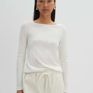 OPUS Jerseyshirt Kosie Weiß Online Bestellen^Damen Shirts