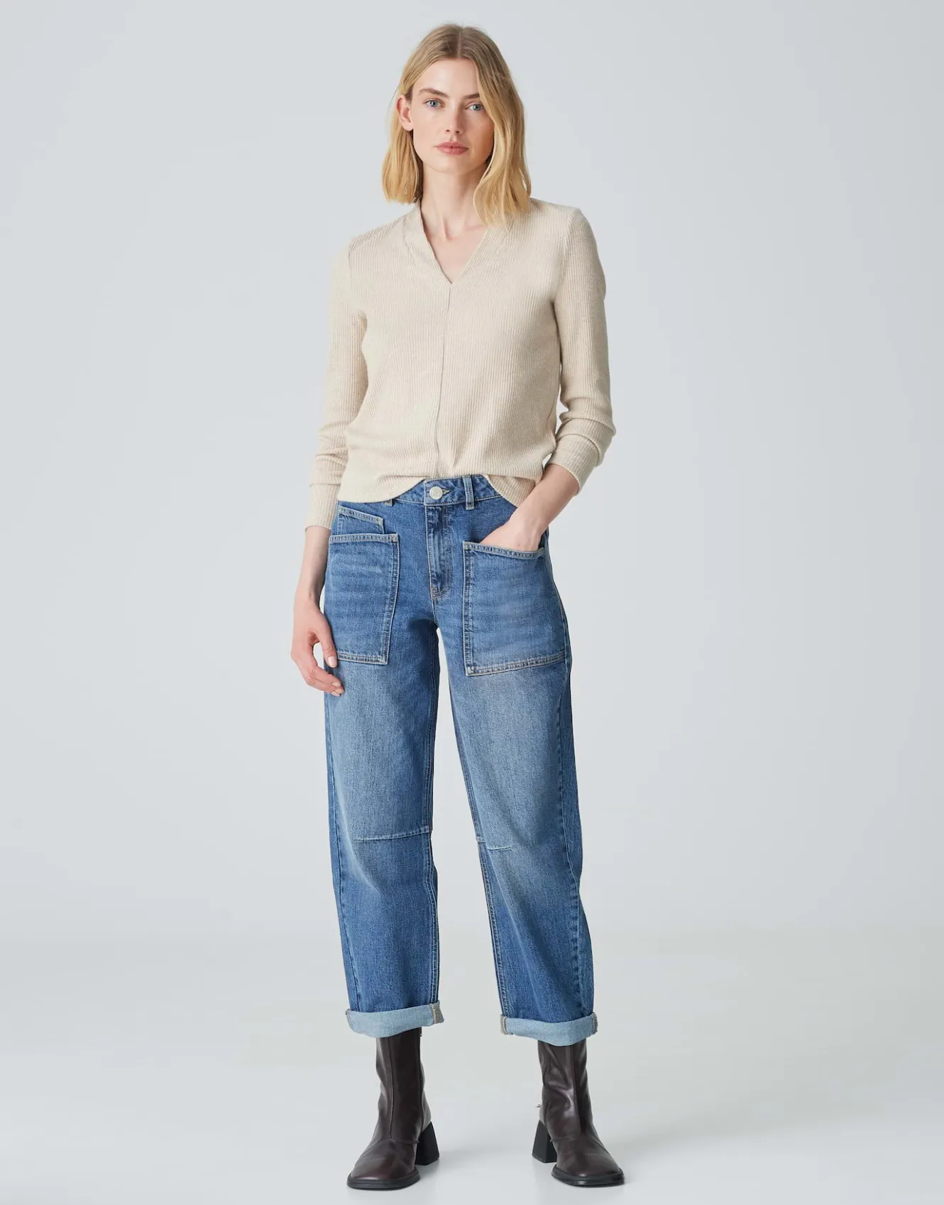 jerseyshirt_somoko_beige_online_bestellen_0.webp OPUS Jerseyshirt Somoko Beige Online Bestellen^Damen Shirts