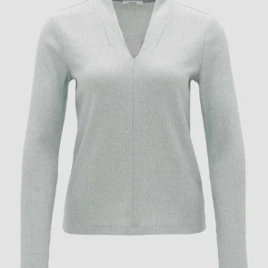 OPUS Jerseyshirt Somoko Blau Online Bestellen^Damen Shirts