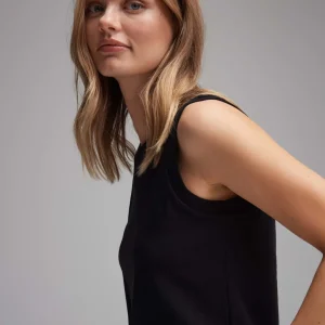 OPUS Jerseytop Ilayda Schwarz Online Bestellen^Damen Basics | Shirts