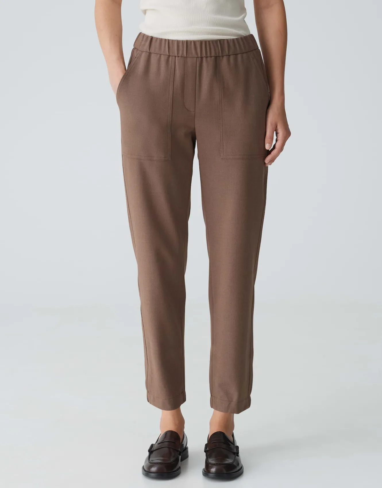jogpants_myha_braun_online_bestellen_1.webp OPUS Jogpants Myha Braun Online Bestellen^Damen Hosen