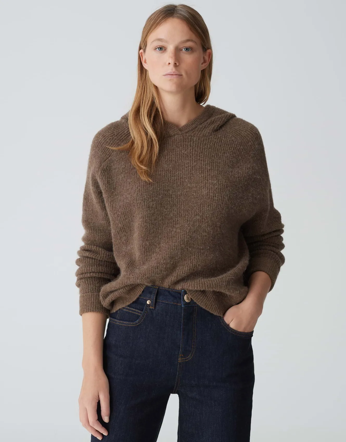 kapuzenpullover_poody_braun_online_bestellen_1.webp OPUS Kapuzenpullover Poody Braun Online Bestellen^Damen Strick