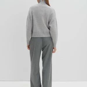 OPUS Kaschmir Pullover Tija Grau Online Bestellen^Damen Strick