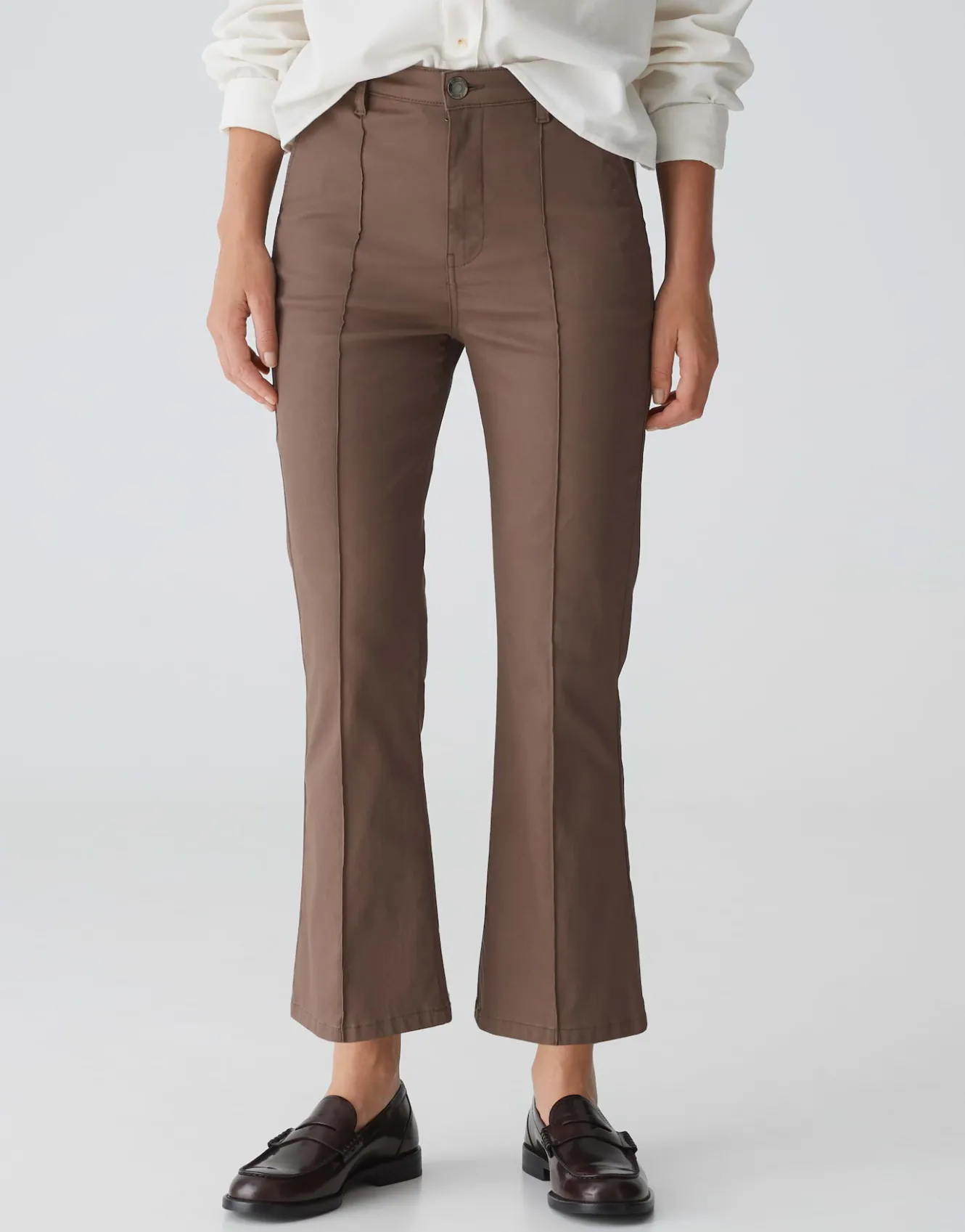 kick_flared_jeans_ekala_braun_online_bestellen_1.webp OPUS Kick Flared Jeans Ekala Braun Online Bestellen^Damen Hosen | Jeans