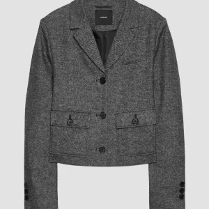 OPUS Kurzblazer Naine Grau Online Bestellen^Damen Blazer / Westen