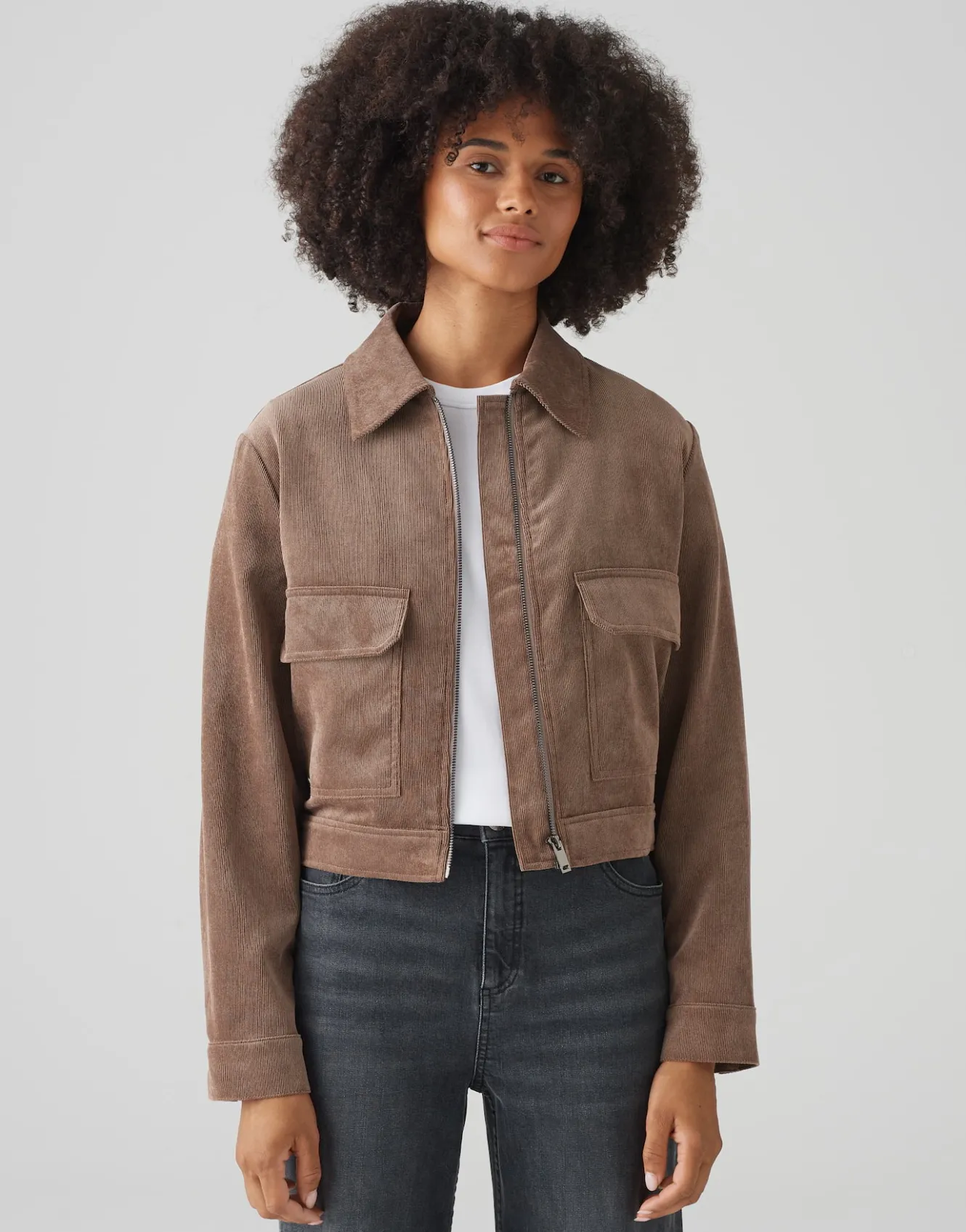 kurzjacke_hanju_braun_online_bestellen_1.webp OPUS Kurzjacke Hanju Braun Online Bestellen^Damen Jacken / Mäntel | Blazer / Westen