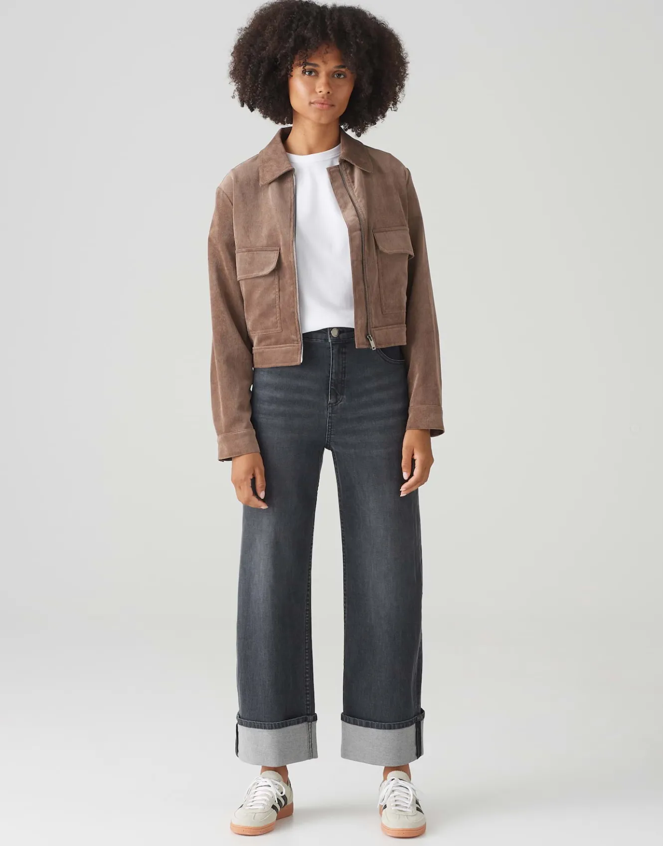 kurzjacke_hanju_braun_online_bestellen_7.webp OPUS Kurzjacke Hanju Braun Online Bestellen^Damen Jacken / Mäntel | Blazer / Westen