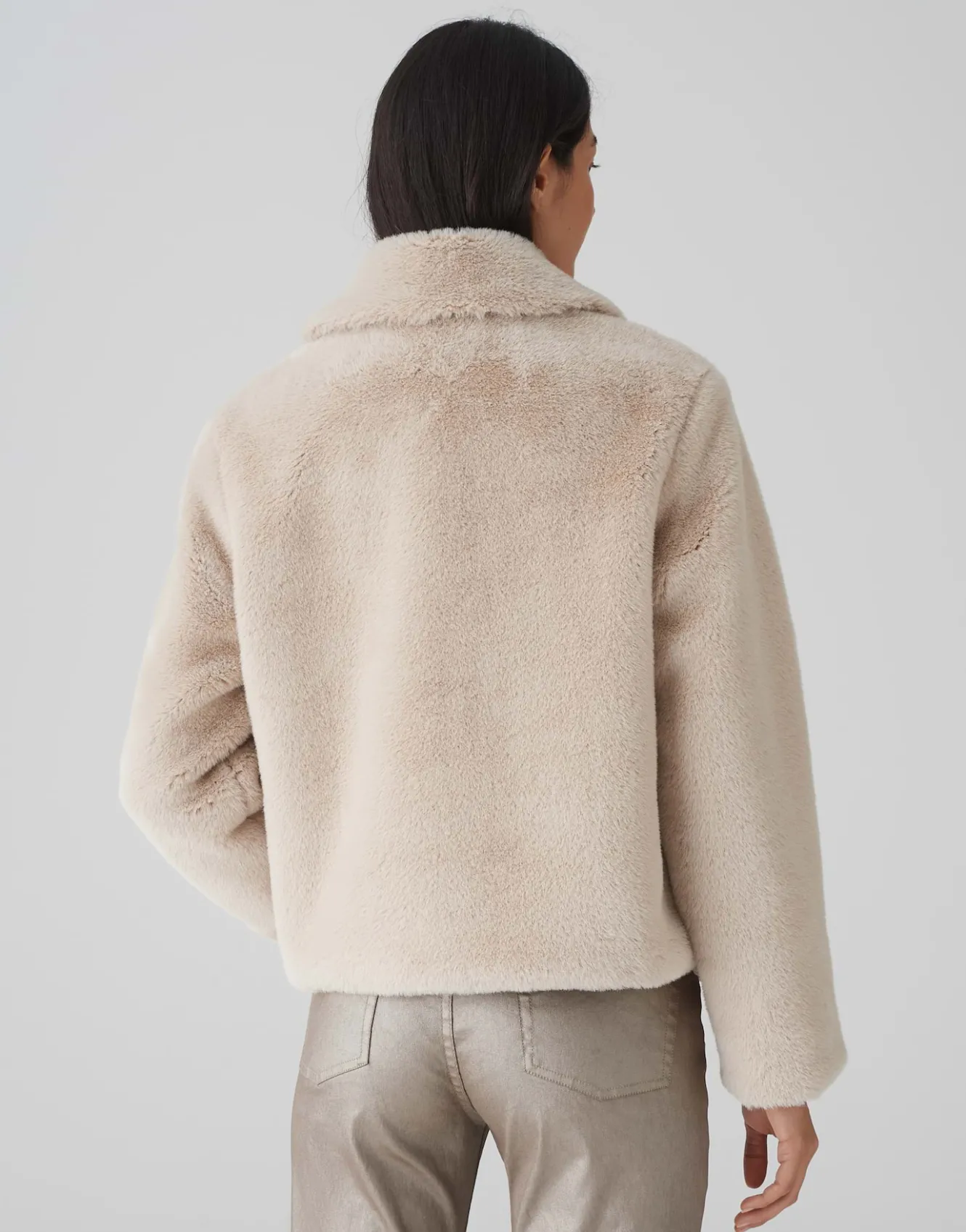 kurzjacke_herrisa_beige_online_bestellen_2.webp OPUS Kurzjacke Herrisa Beige Online Bestellen^Damen Jacken / Mäntel