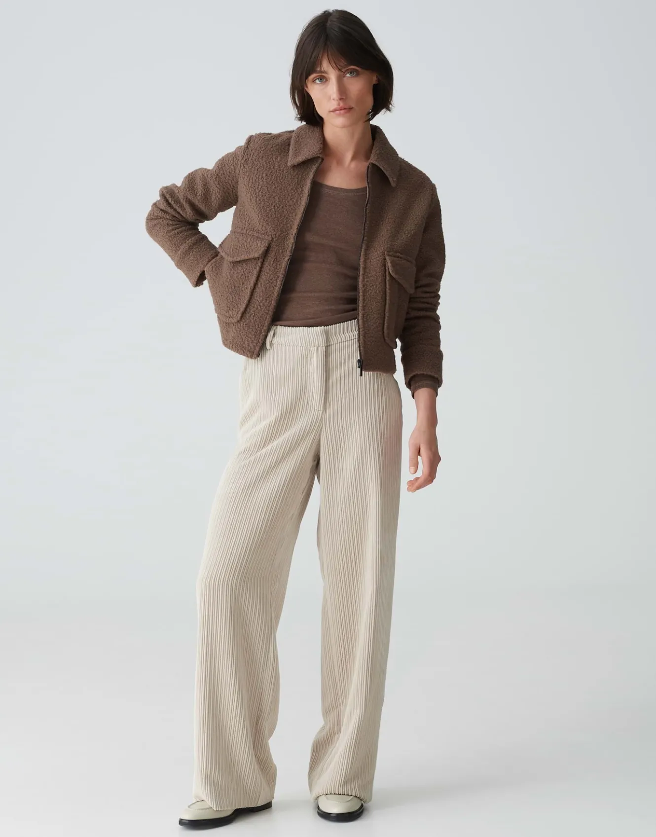 kurzjacke_holma_braun_online_bestellen_6.webp OPUS Kurzjacke Holma Braun Online Bestellen^Damen Jacken / Mäntel | Blazer / Westen