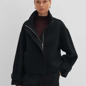 OPUS Kurzjacke Varah Detail Schwarz Online Bestellen^Damen Jacken / Mäntel