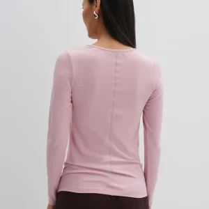 OPUS Langarmshirt Kalia Rosé Online Bestellen^Damen Basics | Shirts