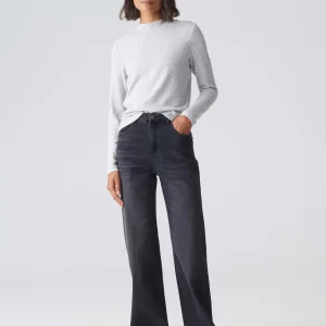 OPUS Langarmshirt Snowi Grau Online Bestellen^Damen Shirts