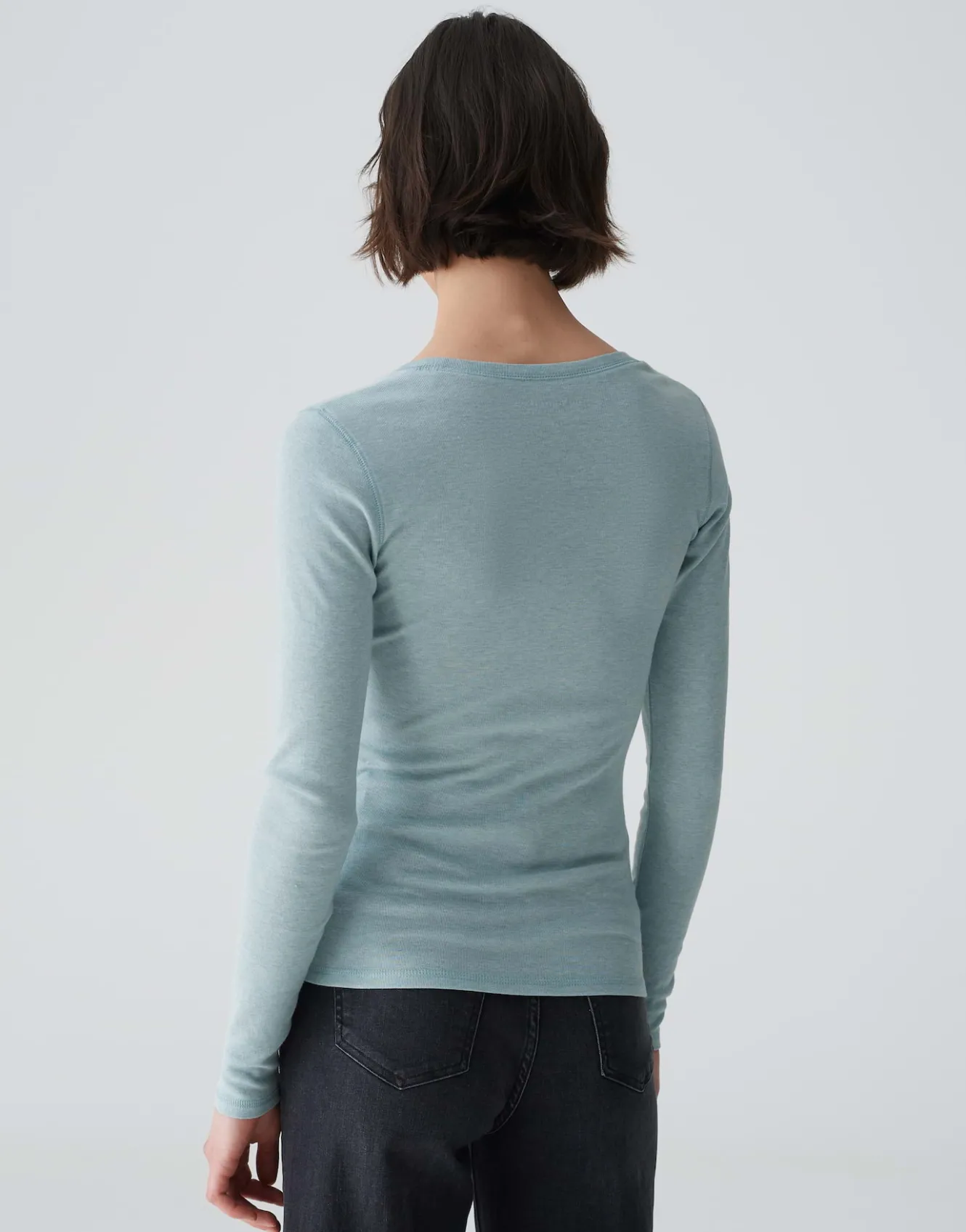 langarmshirt_sorana_blau_online_bestellen_2.webp OPUS Langarmshirt Sorana Blau Online Bestellen^Damen Basics | Shirts