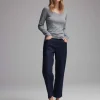 OPUS Langarmshirt Sorana Grau Online Bestellen^Damen Basics | Shirts