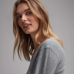 OPUS Langarmshirt Sorana Grau Online Bestellen^Damen Basics | Shirts