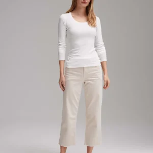 OPUS Langarmshirt Sorana Weiß Online Bestellen^Damen Basics | Shirts
