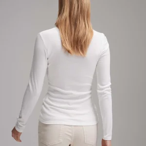 OPUS Langarmshirt Sorana Weiß Online Bestellen^Damen Basics | Shirts