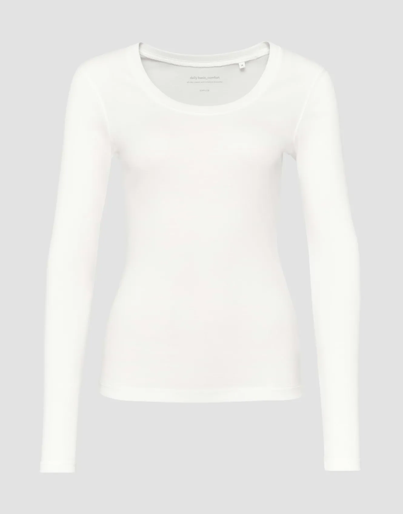 langarmshirt_sorana_wei_online_bestellen_5.webp OPUS Langarmshirt Sorana Weiß Online Bestellen^Damen Basics | Shirts