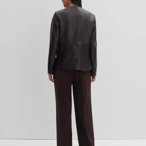OPUS Lederblazer Noebe Rot Online Bestellen^Damen Blazer / Westen