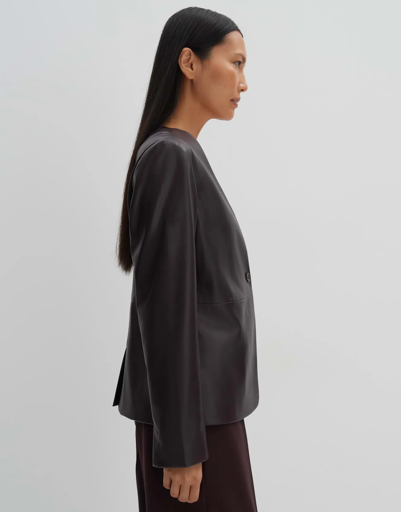 lederblazer_noebe_rot_online_bestellen_3.webp OPUS Lederblazer Noebe Rot Online Bestellen^Damen Blazer / Westen