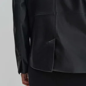 OPUS Lederblazer Noebe Schwarz Online Bestellen^Damen Blazer / Westen
