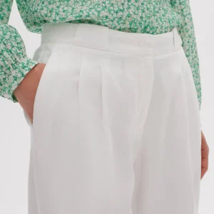 OPUS Leinenhose Milis Weiß Online Bestellen^Damen Hosen