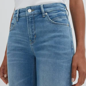 OPUS Long Flared Jeans Carie Blau Online Bestellen^Damen Jeans