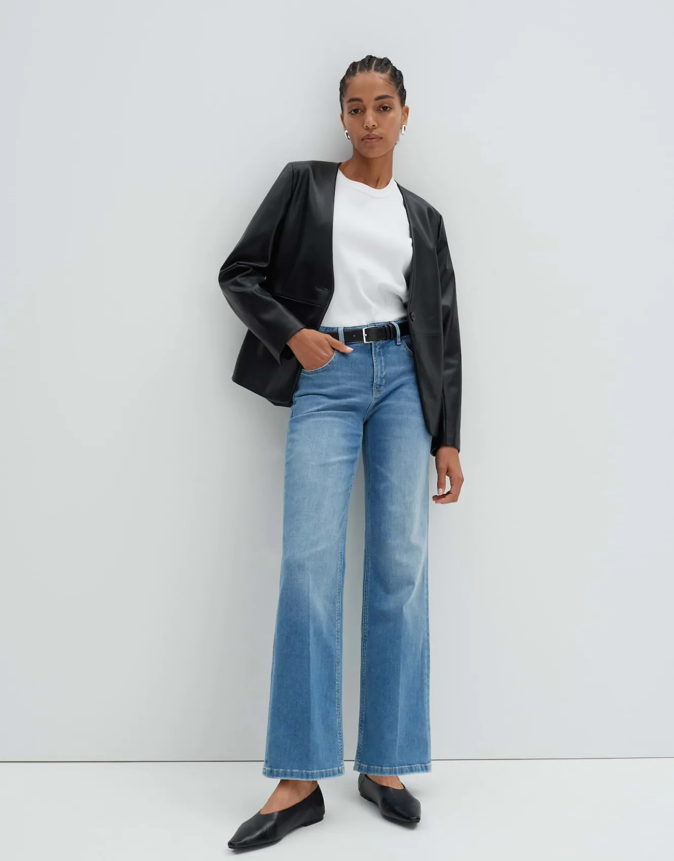 long_flared_jeans_carie_blau_online_bestellen_7.webp OPUS Long Flared Jeans Carie Blau Online Bestellen^Damen Jeans