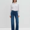 OPUS Long Flared Jeans Carie Iconic Blau Online Bestellen^Damen Jeans