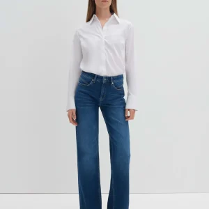 OPUS Long Flared Jeans Carie Iconic Blau Online Bestellen^Damen Jeans