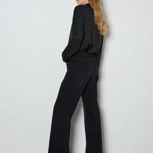 OPUS Long Flared Jeans Carie Line Schwarz Online Bestellen^Damen Jeans