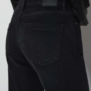 OPUS Long Flared Jeans Carie Line Schwarz Online Bestellen^Damen Jeans