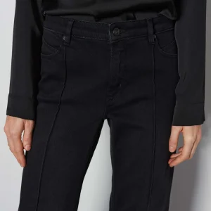 OPUS Long Flared Jeans Carie Line Schwarz Online Bestellen^Damen Jeans