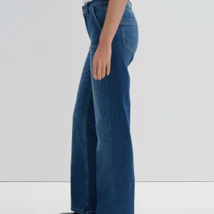 OPUS Long Flared Jeans Carie Utility Blau Online Bestellen^Damen Jeans