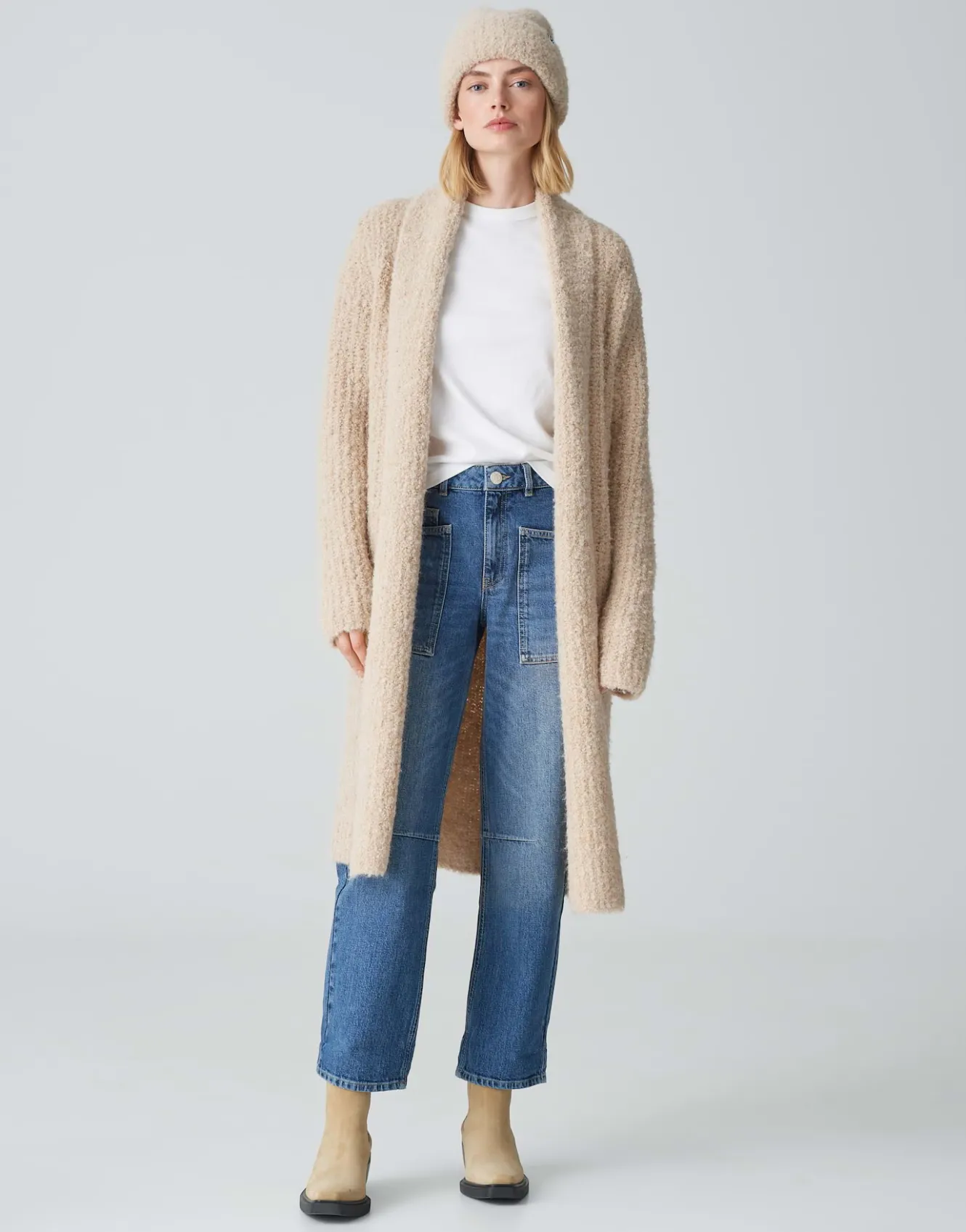 longstrickjacke_dulina_beige_online_bestellen_0.webp OPUS Longstrickjacke Dulina Beige Online Bestellen^Damen Strick
