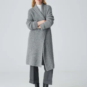 OPUS Longstrickjacke Dulina Grau Online Bestellen^Damen Strick