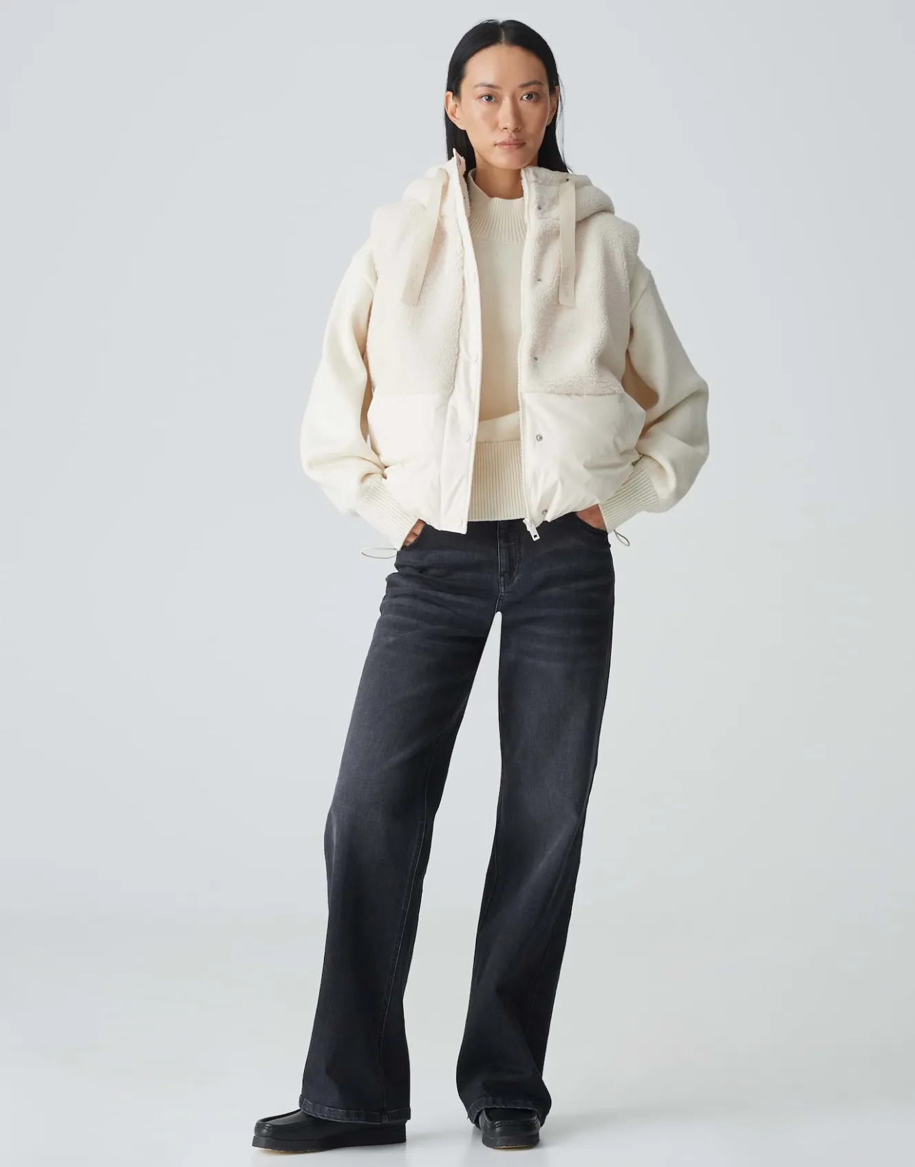 outdoorweste_windus_wei_online_bestellen_6.webp OPUS Outdoorweste Windus Weiß Online Bestellen^Damen Blazer / Westen